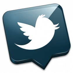 Twitter Dark Icon - Twitter Icons - SoftIcons.com