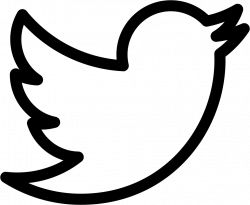 Twitter Logo Outline Svg Png Icon Free Download (#24863 ...
