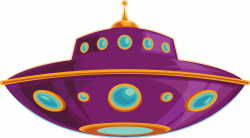 Unidentified flying object Flying saucer Cartoon - Purple cartoon ...
