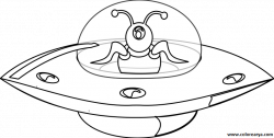 Ufo coloring pages