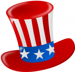 Uncle Sam American Hat Clip Art at Clker.com - vector clip art ...