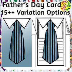 Father's Day Craft | Teacher Printable Activity Sheets and ...