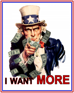 I Want MORE <– Uncle Sam | The Graphic Details