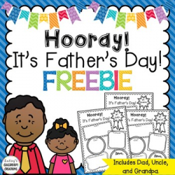 Father's Day Writing Activity FREEBIE: For Dad, Grandpa, and Uncle!