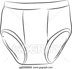 Vector Stock - Underwear. Clipart Illustration gg82688898 - GoGraph
