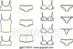 Vector Stock - Underwear. Clipart Illustration gg67770474 ...