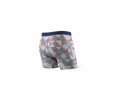 Ultra Men's Boxer Brief - Grey Pyramid Check | – SAXX Underwear
