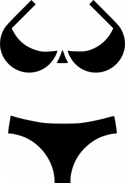 Swimsuit Swimming Suit Underwear Beach Svg Png Icon Free Download ...