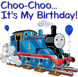 Thomas The Train - Birthday Boy - For Light-Colored Materials - Iron On  Heat Transfer 7