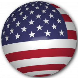 USA Flag Sphere Icons PNG - Free PNG and Icons Downloads