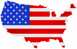 US Map : Usa Map Flag Png Clip Art Image Yopriceville High ...