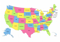 United States Clipart Map | Free download best United States ...