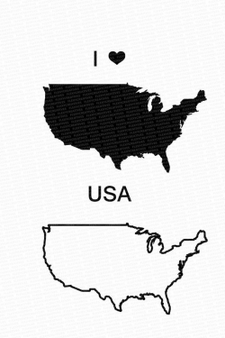 USA Vector, State Clipart, United States Clip Art, Usa Map Clip art svg,  State png, DXF, pdf, EPS FlexyCreatives #mp-51