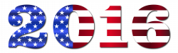 Clipart - United States 2016 With Drop Shadow