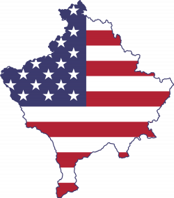 File:Kosovo with flag of United States.svg - Wikimedia Commons