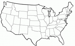 Free Unlabeled Map Of Usa, Download Free Clip Art, Free Clip ...