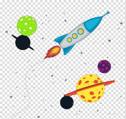 Rocket Outer space , Space Universe transparent background ...