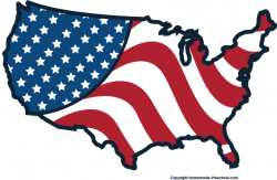 Us flag free american flags clipart 4 - Clipartix