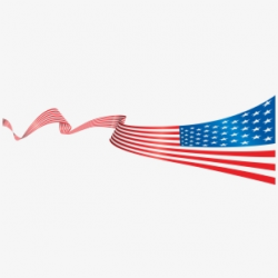 American Banner Wavy Usa Variation - America's Flag Vector ...