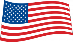 Clipart - USA Flag