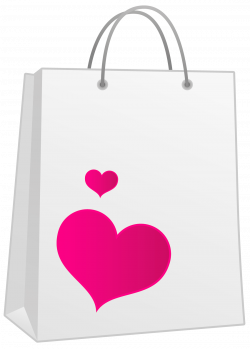 Valentine Pink Heart Bag PNG Clipart | Gallery Yopriceville - High ...
