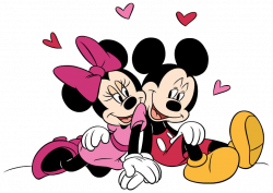 Mickey Mouse Minnie Mouse Valentine's Day Clip art - mickey minnie ...