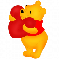 Winnie the Pooh Piglet Tigger Valentine's Day Clip art - winnie pooh ...