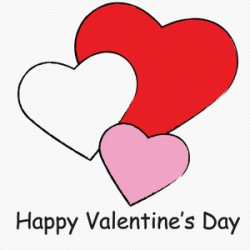 Valentines Day Clipart Image Clip Art Illustration of Simple ...