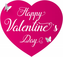 Happy Valentine's Day Deco Clip Art PNG Image | Gallery ...