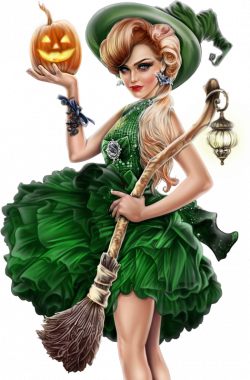 Sorcière png, citrouille, balai, tube Halloween - Witch png ...