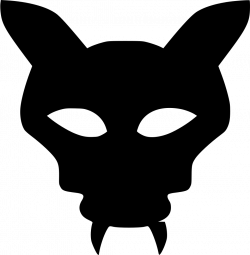 Devil Vampire Mask Bat Svg Png Icon Free Download (#438378 ...