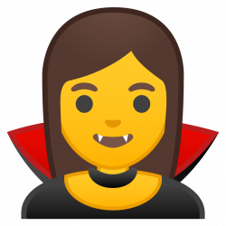 Woman vampire Icon | Noto Emoji People Stories Iconset | Google