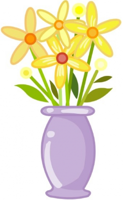 Flower Vase Images Clip Art Free Drawing Of Flowers In A Vase ...