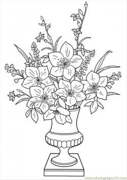 flower Page Printable Coloring Sheets | Coloring Pages ...