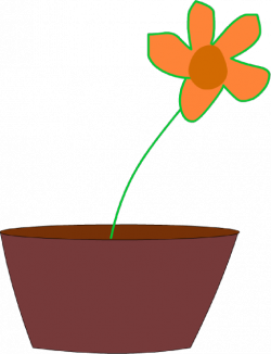 Flower In A Vase Clipart | i2Clipart - Royalty Free Public Domain ...