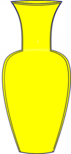 Yellow Vase Clip Art at Clker.com - vector clip art online ...