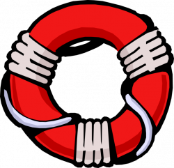 Lifebuoy Ring Lifesaver - Vector Image