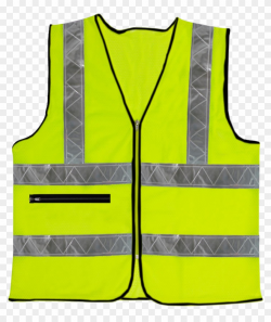 Vest Clipart Reflective Vest - Safety Vest Clip Art, HD Png ...