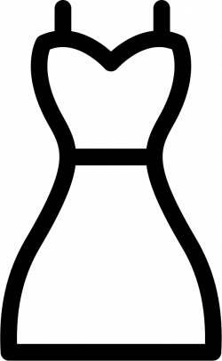 Sleeveless Dress Svg Png Icon Free Download (#62722 ...