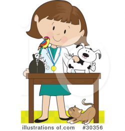 Veterinarian Clipart #30356 - Illustration by Maria Bell