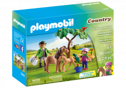 Vet with Pony and Foal - 5687 - PLAYMOBIL® USA