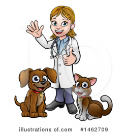 Veterinarian Clipart #1462709 - Illustration by ...