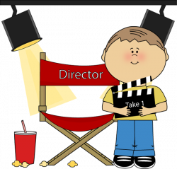 kid-movie-director-with-movie-clapper-board.png (600×575) | Stop ...