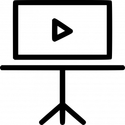 Multimedia Video Presentation Interactive Session Elearning Svg Png ...