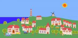 Awesome Village Clipart Design - Digital Clipart Collection