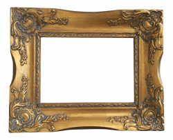 Vintage French Baroque Gold Frame | Chairish