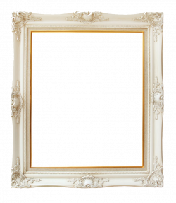 Picture frame Wallpaper - Ivory Vintage Frame 870*1000 transprent ...