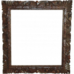 Vintage wood frame png » PNG Image