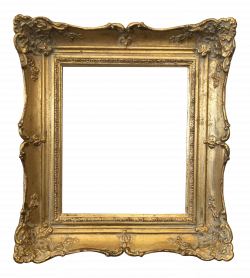 Vintage Gold Carved Wood Frame | Chairish