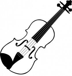 Violin Clipart Black And White | Clipart Panda - Free Clipart Images